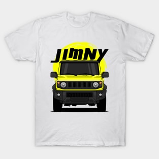 Front Yellow Jimny Off Road T-Shirt